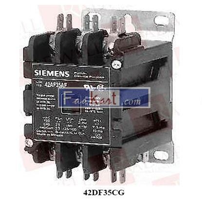 Picture of SIEMENS 42DF35CG CONTROLLER DEFINITE PURPOSE 50AMP 240V 50/60HZ