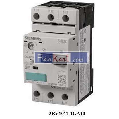 Picture of 3RV1011-1GA10 SIEMENS  MOTOR PROTECTORS - CONTACTORS