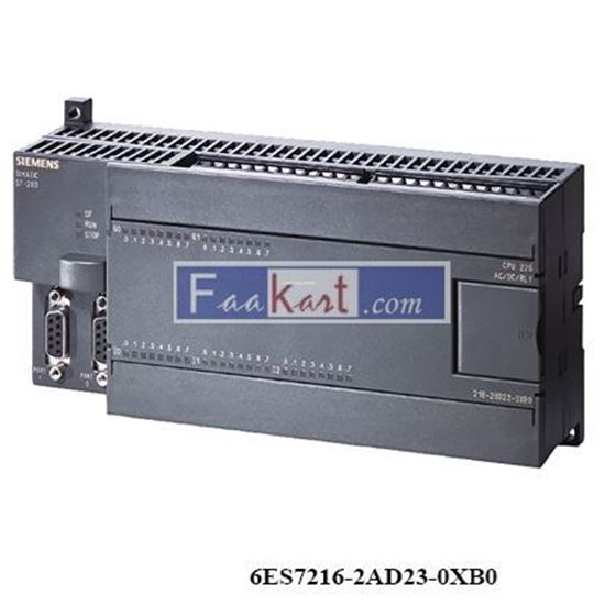 Picture of 6ES7216-2AD23-0XB0 | 6ES72162AD230XB0 SIEMENS SIMATIC S7-200, CPU 226 Compact un