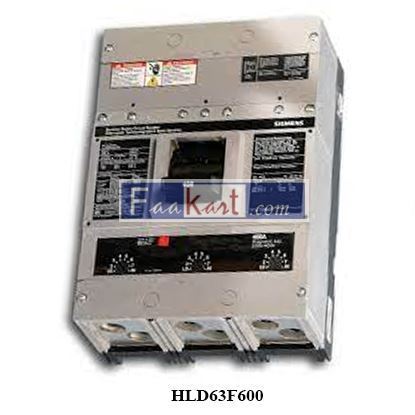 Picture of Siemens HLD63F600 600A Circuit Breaker