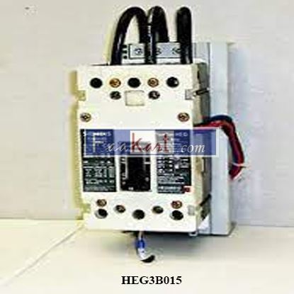 Picture of Siemens HEG3B015  CIRCUIT BREAKER 15AMP 3POLE 25KAIC @ 600Y/347V 65KAIC @ 480V GRAME EG TYPE HEG