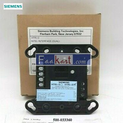 Picture of SIEMENS 500-033360  DUAL MODULE MONITOR FIRE ALARM