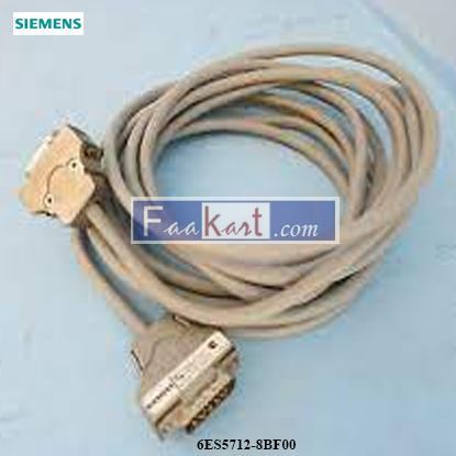 Picture of SIEMENS 6ES5712-8BF00 NSFS CONNECTOR CABLE 15PIN 5M LONG
