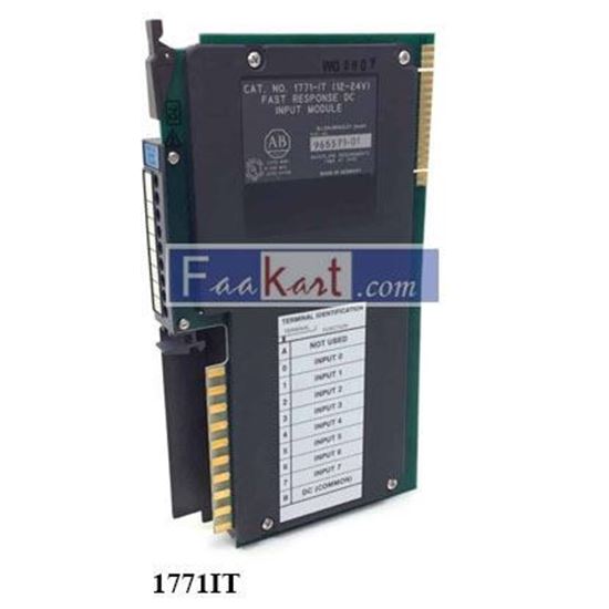 Picture of 1771-IT Allen Bradley  Fast Response Dc Input Module