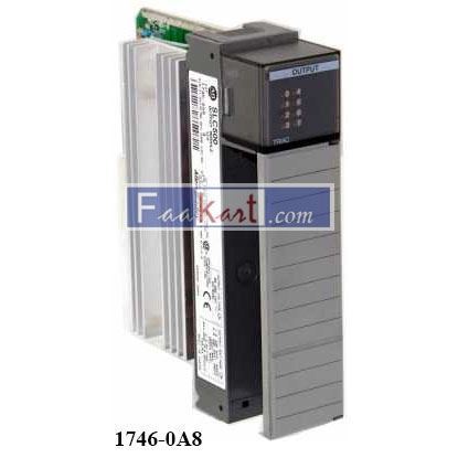 Picture of 1746-0A8  ALLEN BRADLEY OUTPUT MODULE