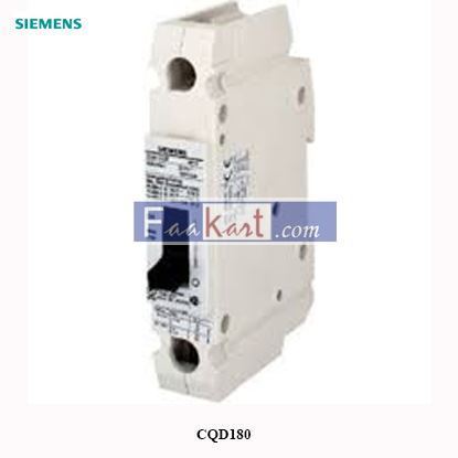 Picture of SIEMENS CQD180 BREAKER CQD 1P 80A 277VAC 14KA DIN RAIL