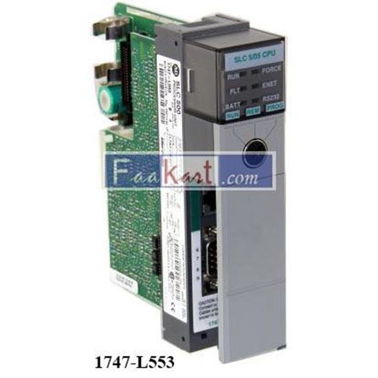 Picture of 1747-L553  Allen Bradley Controller 64K ENet