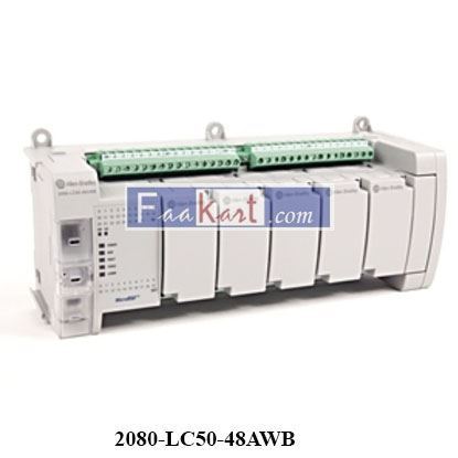 Picture of 2080-LC50-48AWB Allen Bradley  Ethernet I/P Controller