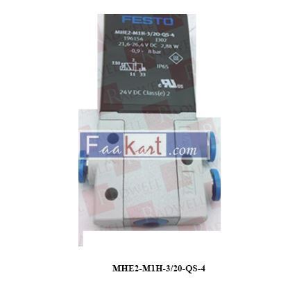 Picture of MHE2-M1H-3/20-QS-4  Festo Solenoid Valve