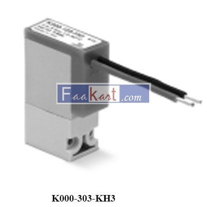 Picture of K000-303-KH3 CAMOZZI Series K solenoid valve - 2/2-way NC - 300 mm flying leads