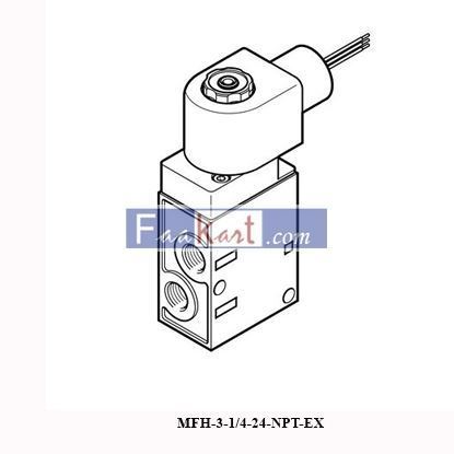 Picture of MFH-3-1/4-24-NPT-EX   Air solenoid valve