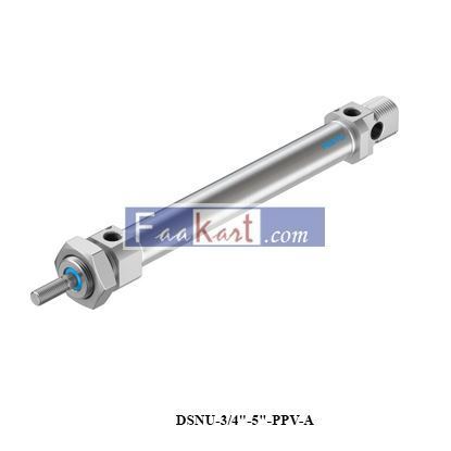 Picture of DSNU-3/4"-5"-PPV-A   Round cylinder