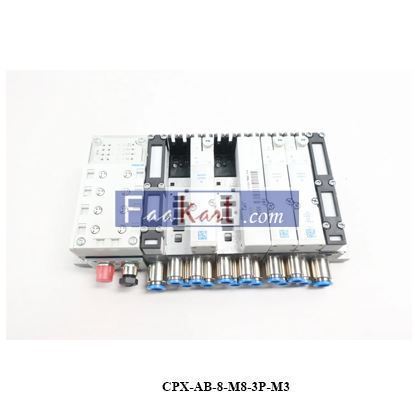 Picture of CPX-AB-8-M8-3P-M3  Pneumatic Solenoid Valve Assembly