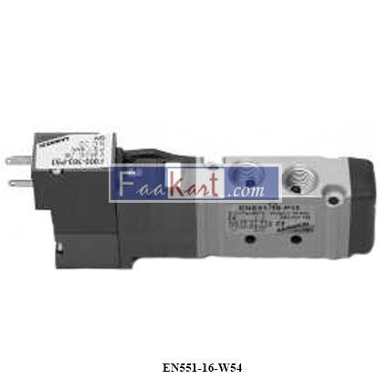 Picture of EN551-16-W54 CAMOZZI Electro-pneum. valve, monostable, solenoid P, W - size 19