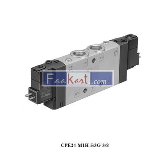 Picture of CPE24-M1H-5/3G-3/8  Pneumatic Solenoid Valve