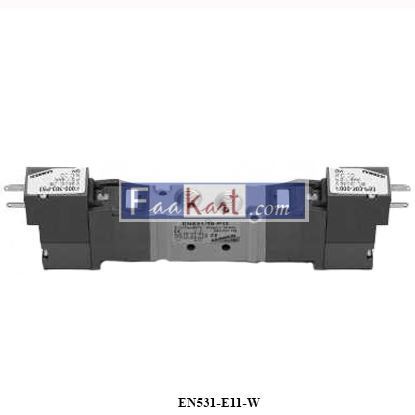 Picture of EN531-E11-W Electro-pneum. valve, bistable ext. servo-pilot sup., sol. P/W - size 16