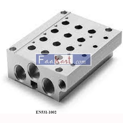 Picture of EN531-1002 CAMOZZI   Manifold for valves size 16 and 19 (outlets on the body valve)