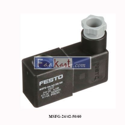 Picture of MSFG-24/42-50/60-DS-OD   34412 Solenoid Coil with Socket Connector Qty