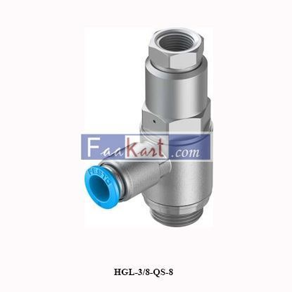 Picture of HGL-3/8-QS-8  Piloted non return valve