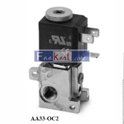 Picture of AA33-OC2 CAMOZZI Series A solenoid valve - 3/2-way