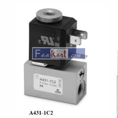 Picture of A431-1C2 CAMOZZI Series A solenid valve - 3/2-way