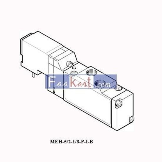 Picture of MEH-5/2-1/8-P-I-B   Air solenoid valve