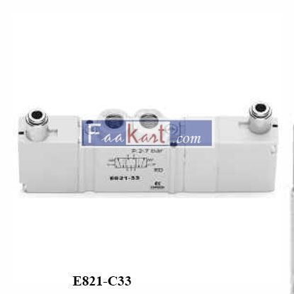 Picture of "E821-C33 CAMOZZI PNEUMATICALLY ACTUATED VALVE - SIZE 10,5 "