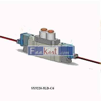 Picture of SY5220-5LZD-C4  5-Port Solenoid Valve Body Ported Single Unit SY5000 Series