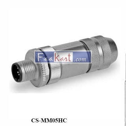Picture of CS-MM05HC  CAMOZZI STRAIGHT MALE M12 CONNECTORS