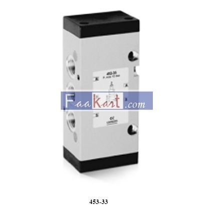 Picture of 453-33 CAMOZZI 5/2-way valve, G3/8 port, bistable Mod. 453