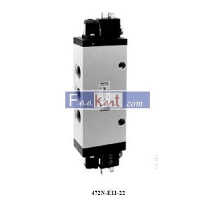 Picture of 472N-E11-22 CAMOZZI 5/3-way solenoid valve, G1/2, bistable - Mod. 462N-..., 472N-…