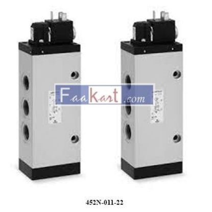Picture of 452N-011-22 CAMOZZI 5/2-way solenoid valve, G1/2, bistable - Mod. 452N-…