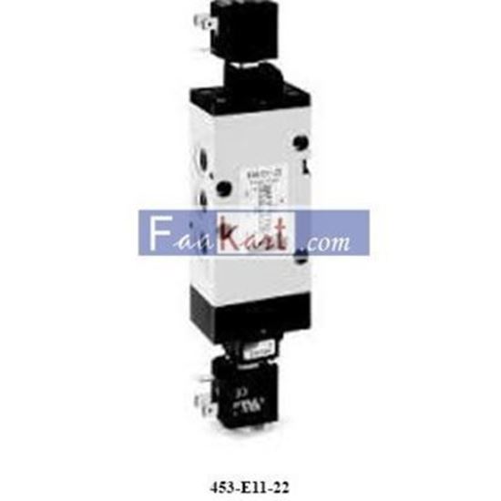 Picture of 453-E11-22 CAMOZZI 5/2-way solenoid valve, G3/8, bistable - Mod. 453…