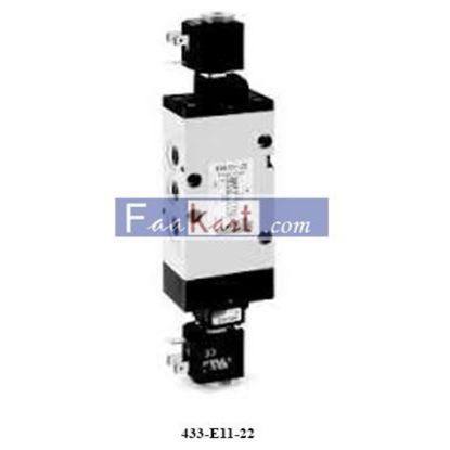 Picture of 433-E11-22 CAMOZZI 3/2-way solenoid valve, G3/8, bistable - Mod. 433…