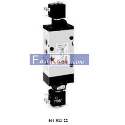 Picture of 464-011-22 CAMOZZI 5/3-way solenoid valve, G1/4 - Mod. 464-011... e 474-011…