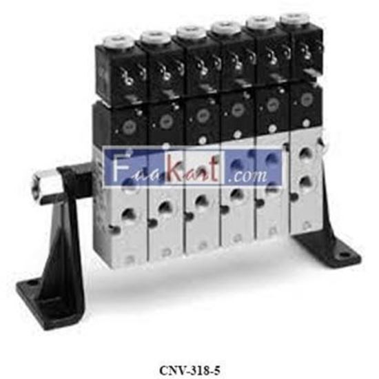 Picture of CNV-318-5 CAMOZZI Manifold bars with separate exhausts (low version)