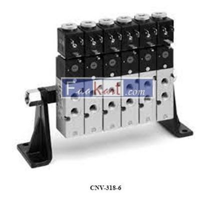 Picture of CNV-318-6 CAMOZZI Manifold bars with separate exhausts (low version)