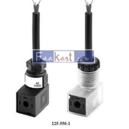 Picture of 125-550-1 CAMOZZI Connector Mod. 125-... DIN 43650 pitch 9.4 mm with cable