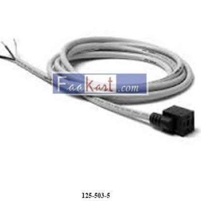 Picture of 125-503-5 CAMOZZI 2 in-line moulded cable , with diode + Led