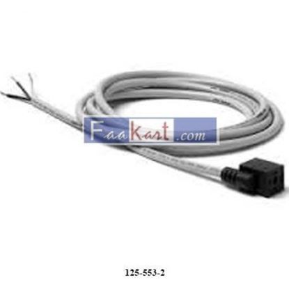 Picture of 125-553-2 CAMOZZI 2 in-line moulded cable , with diode + Led