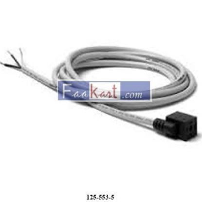Picture of 125-553-5 CAMOZZI 2 in-line moulded cable , with diode + Led
