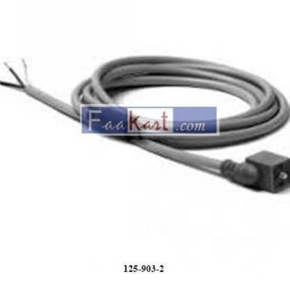 Picture of 125-903-2 CAMOZZI in-line moulded cable, with voltage rectifier