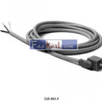 Picture of 125-903-5 CAMOZZI in-line moulded cable, with voltage rectifier