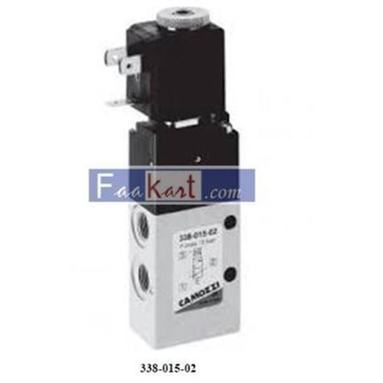 Picture of 338-015-02 CAMOZZI 3/2-way solenoid valve, G1/8