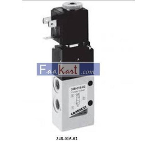 Picture of 348-015-02 CAMOZZI  3/2-way solenoid valve, G1/8