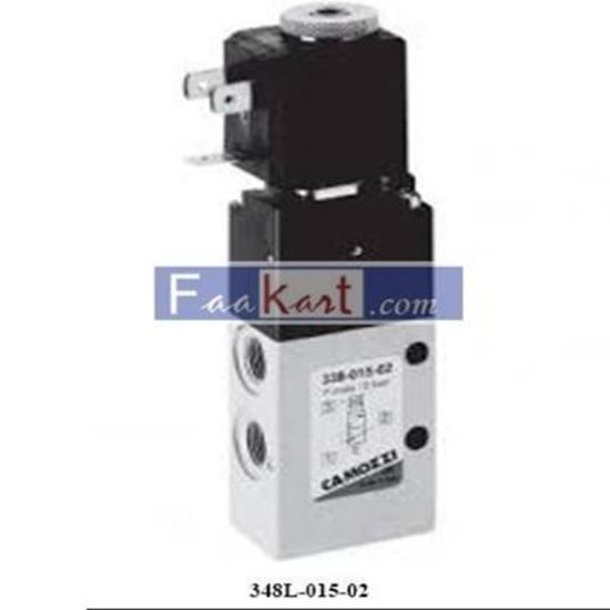 Picture of 348L-015-02 CAMOZZI  3/2-way solenoid valve, G1/8