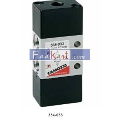 Picture of 334-033 CAMOZZI 3/2-way valve, G1/8 or G1/4, bistable