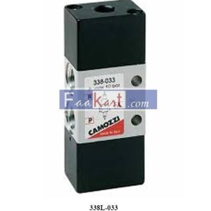 Picture of 338L-033 CAMOZZI 3/2-way valve, G1/8 or G1/4, bistable