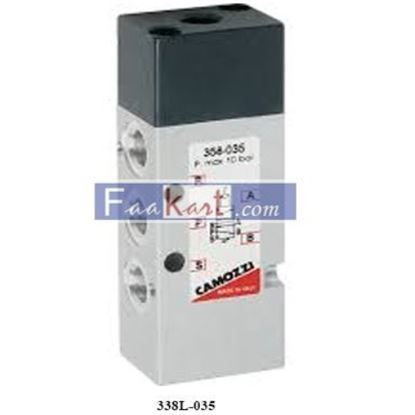 Picture of 338L-035 CAMOZZI 3/2-way valve, G1/8 or G1/4, monostable