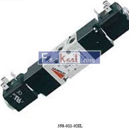 Picture of 358-011-02IL CAMOZZI 5/2-way solenoid valve, G1/8, bistable